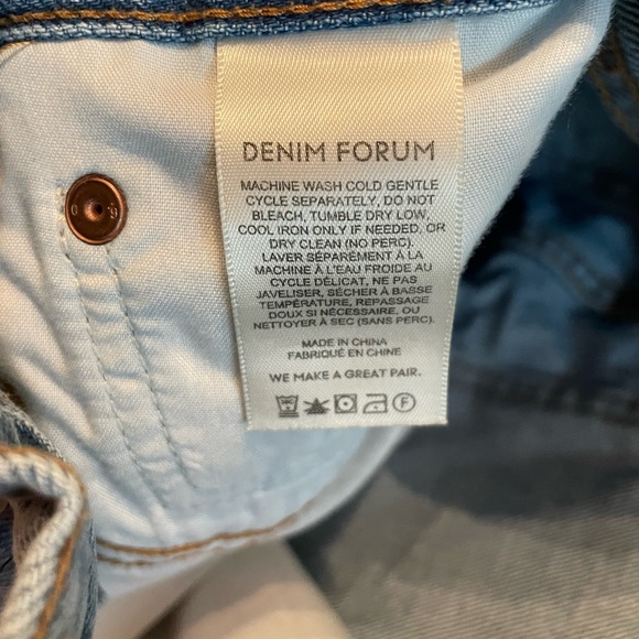 Denim Forum Ex- boyfriend Jean shorts - Picture 4 of 5